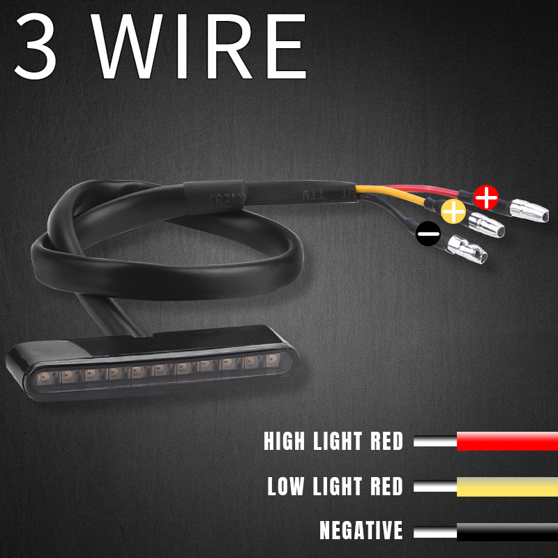 Motorcycle accessories Harley cruise prince modified rear tail light rear brake light assembly