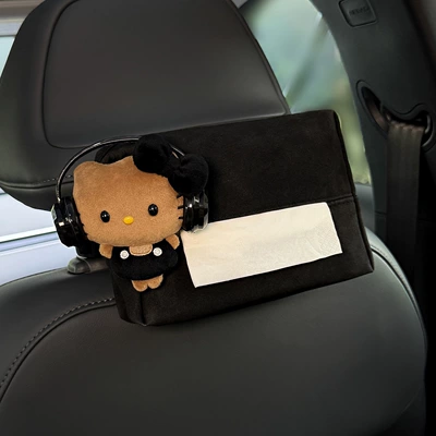 back seats, cute tissue hanging bag | Car tissue box/set