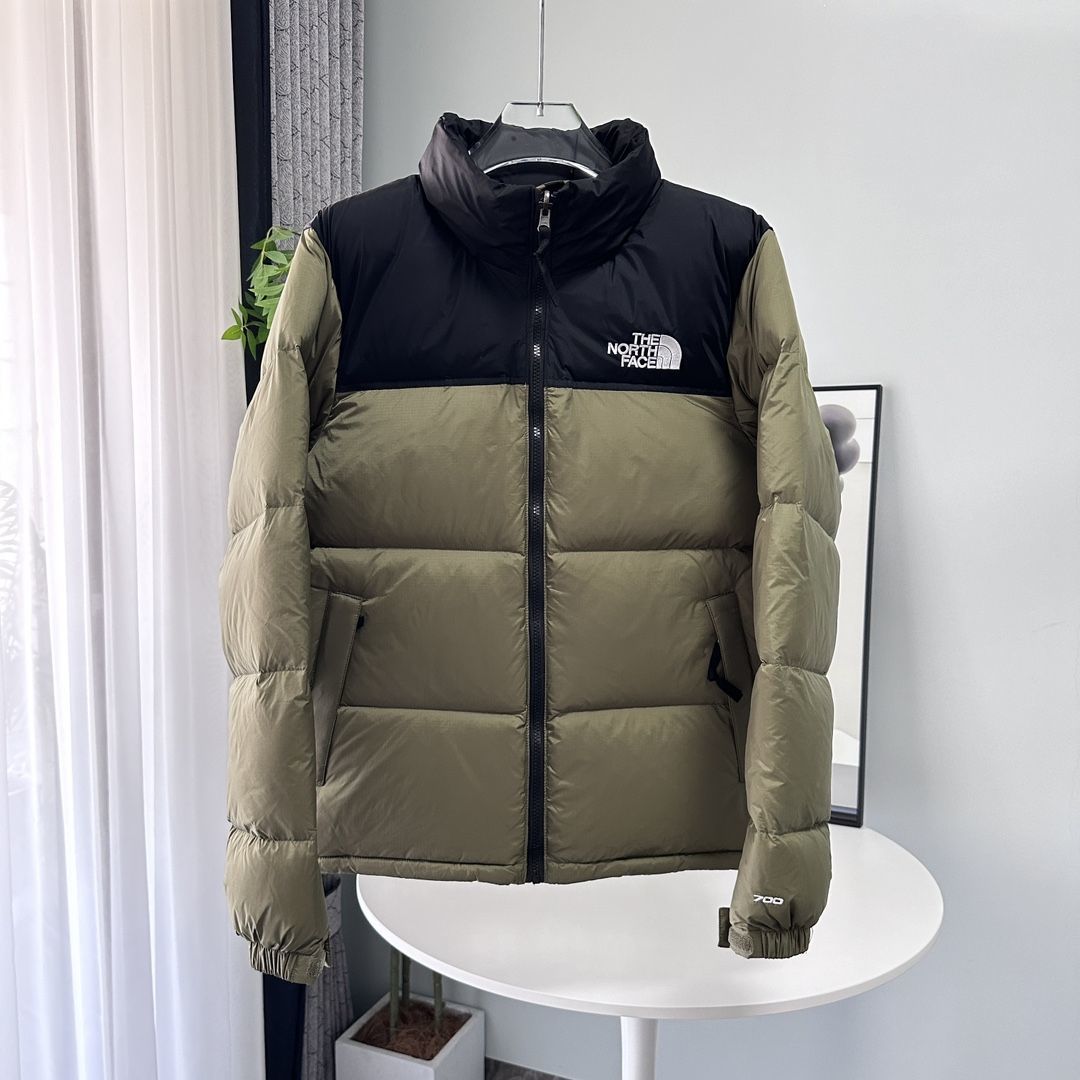Putian correctamente 1996 norte chaqueta de plumón abrigo blanco a prueba de viento pareja caliente ropa de pan de moda norte