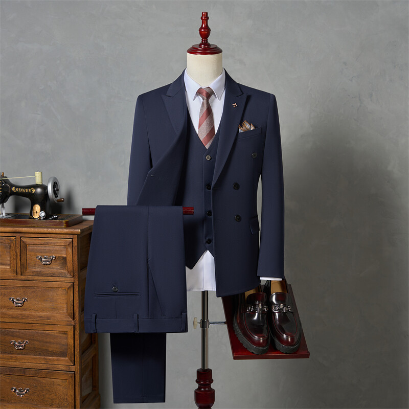 네이비블루 [슈트+조끼+바지]
