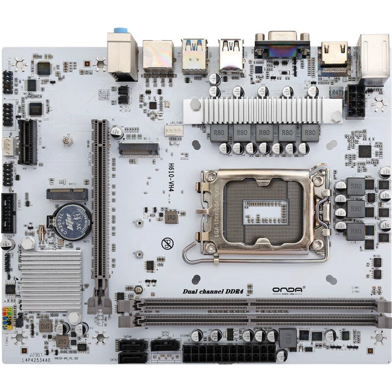Подходит для Intel Onda H610 VH5 W/B (Intel H610/LGA 1700), поддержка DDR5