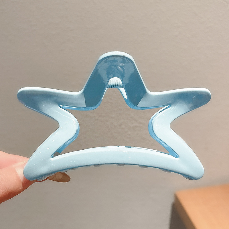 Clip de agarre, gran cantidad de cabello, horquilla esmerilada, horquilla simple, horquilla de tiburón, nuevo y exquisito tocado de alta gama, horquilla femenina