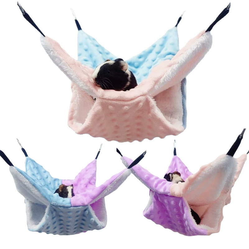 Фабрика прямой теплый двойной Four Seasons гамак для маленьких домашних животных попугай морская свинка Птичье гнездо зоотовары гнездо хомяка оптом