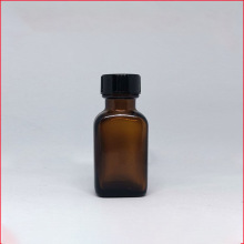 30ML玻璃瓶方瓶扁方瓶棕色瓶精油瓶分装瓶香薰瓶保健品瓶按摩油瓶