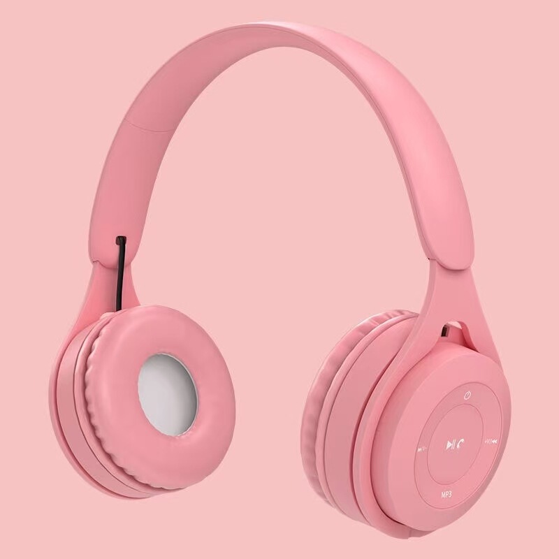 2025 New Y08 Stunning Cute Macaron Color Matching Small Portable Head-Mounted Bluetooth Headset Factory Wholesale