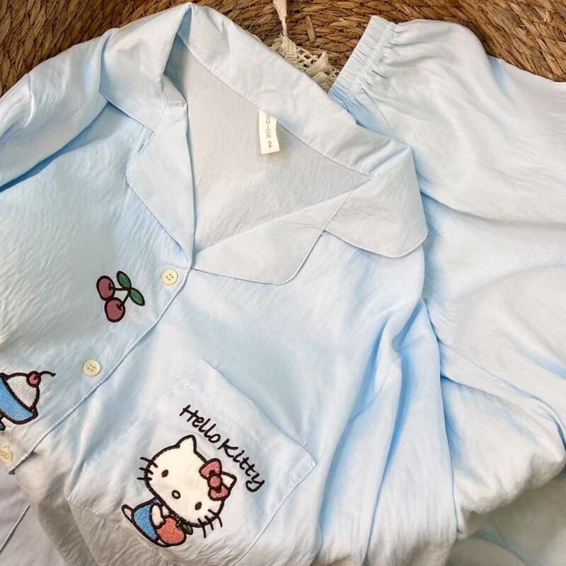 春秋睡衣女长袖带胸垫大码云朵棉女款2025新款秋季家居服高级感套|undefined