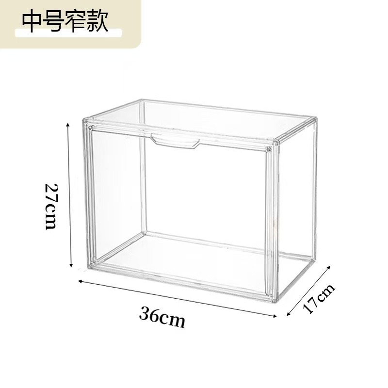 labubu公仔收纳盒亚克力展示架透明磁吸展示柜泡泡玛特手办收纳架|undefined
