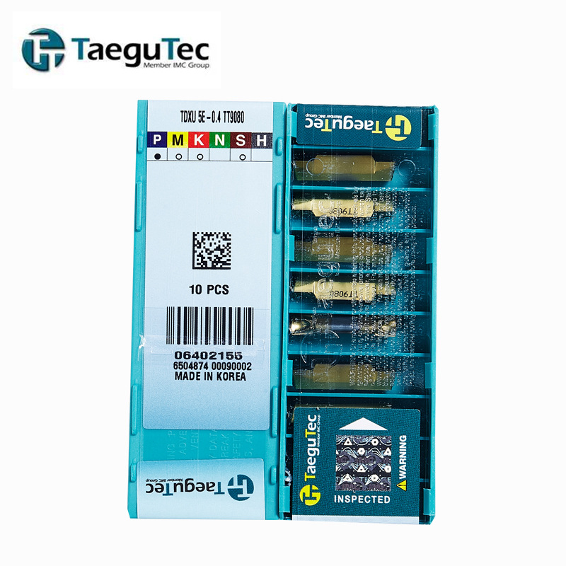 韩国特固克数控车削切断槽刀片TDXY 5E-0.8 TT9080 TT6080 TT3010