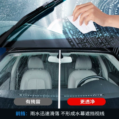 film cleaning brightening decontamination — Glass agent