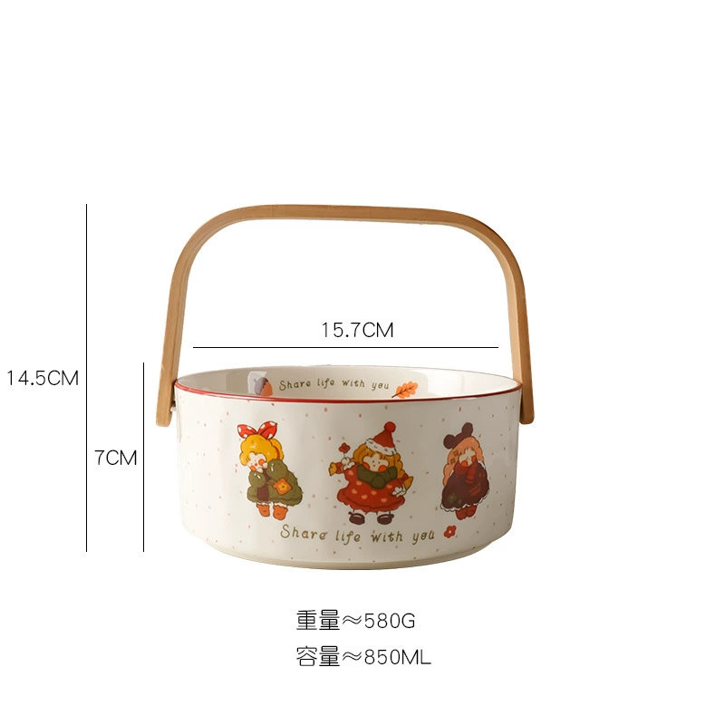 Set for home use, ceramic creative tableware, internet celebrity