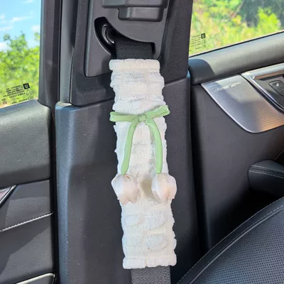 Shoulder Protector – Seat belt shoulder pad - beige-26