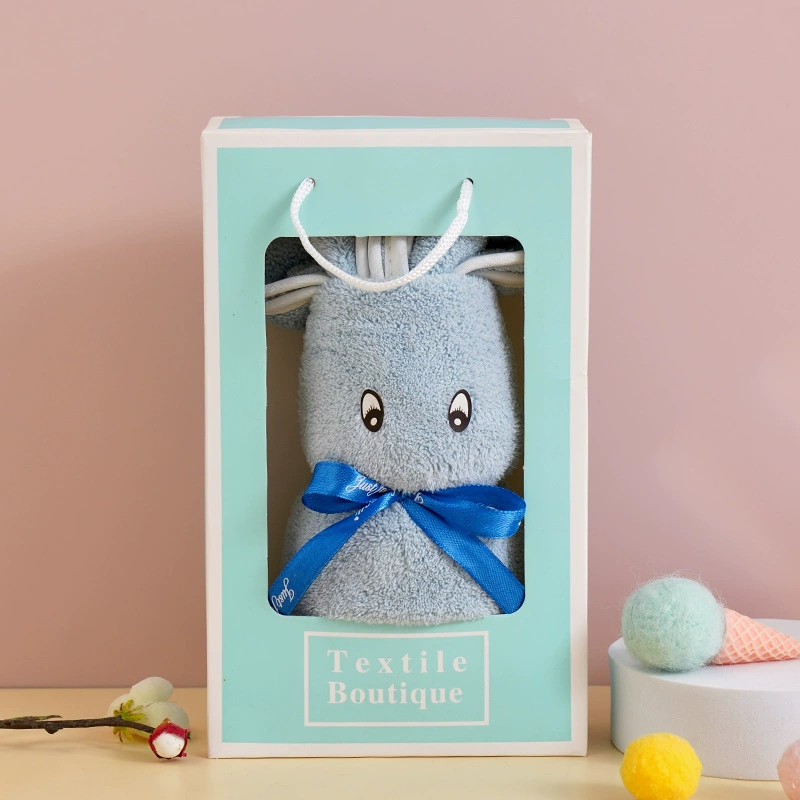 Коралловый банный полотенец, зайчик, кукла, подарок на день рождения, оптом