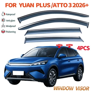 Suitable for BYD Yuan PLUS 2026 model rain and sun visor FOR BYD ATTO 3 MK3 Window Visor