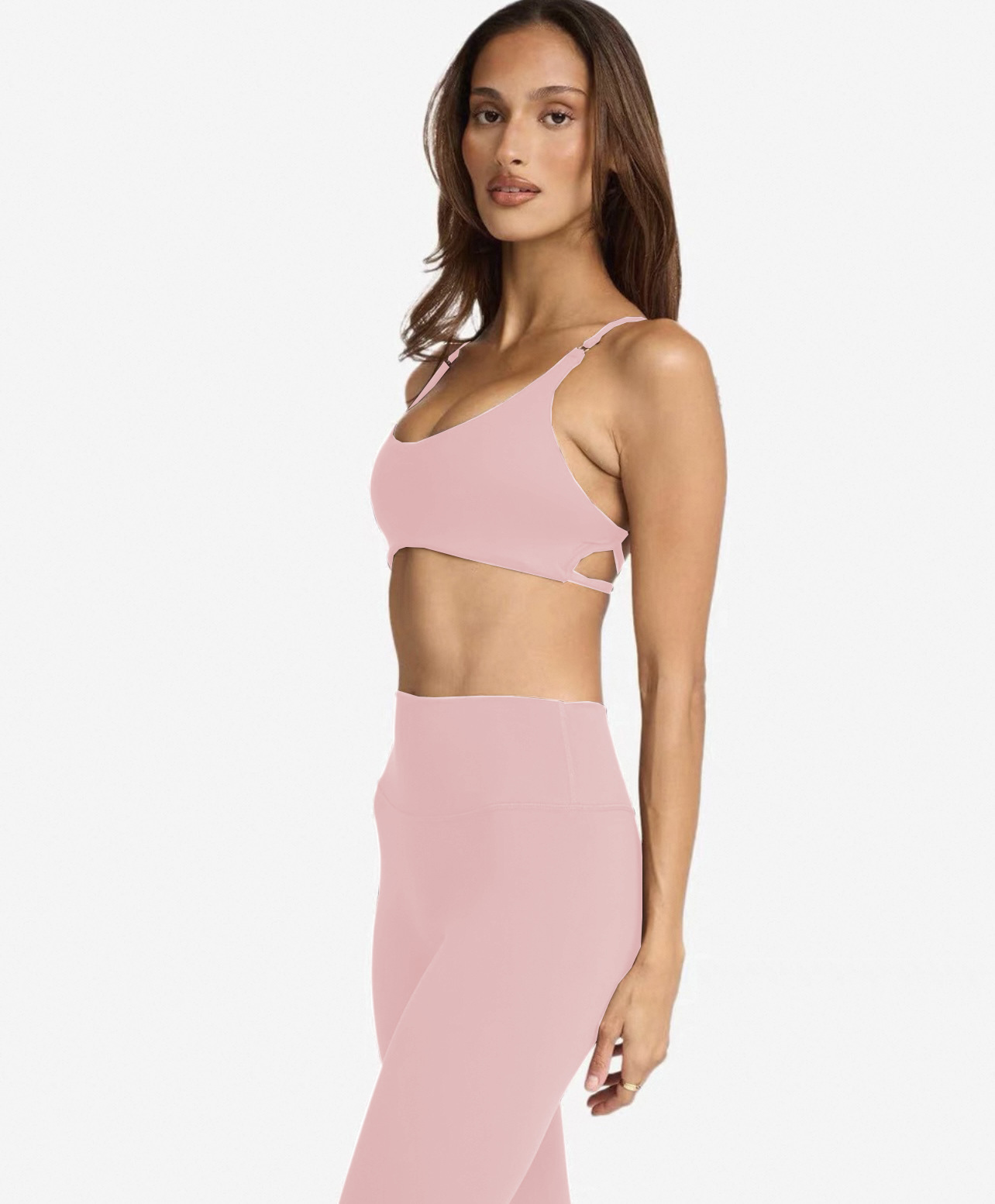 핑크색 바지 정장