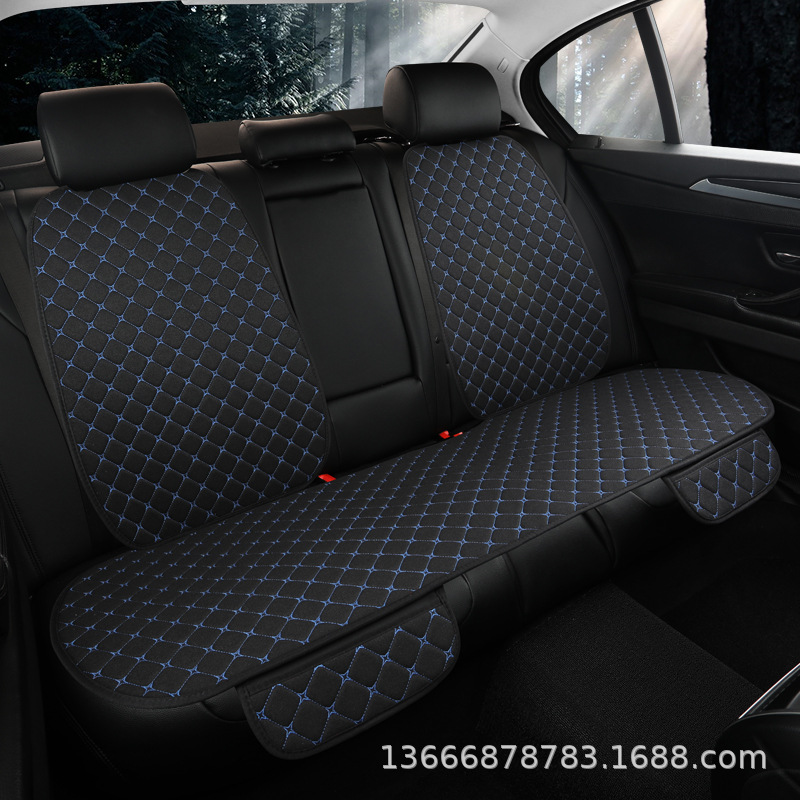 블랙 블루 뒷좌석 + 등받이