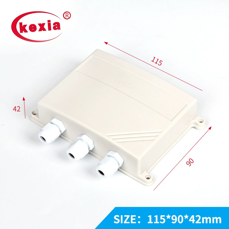 171 #   Корпус для датчика 11, пластиковый, 115*90*42 мм, с клеевым заполнением, для монтажа в стену/настенный, пластиковый, для электроники