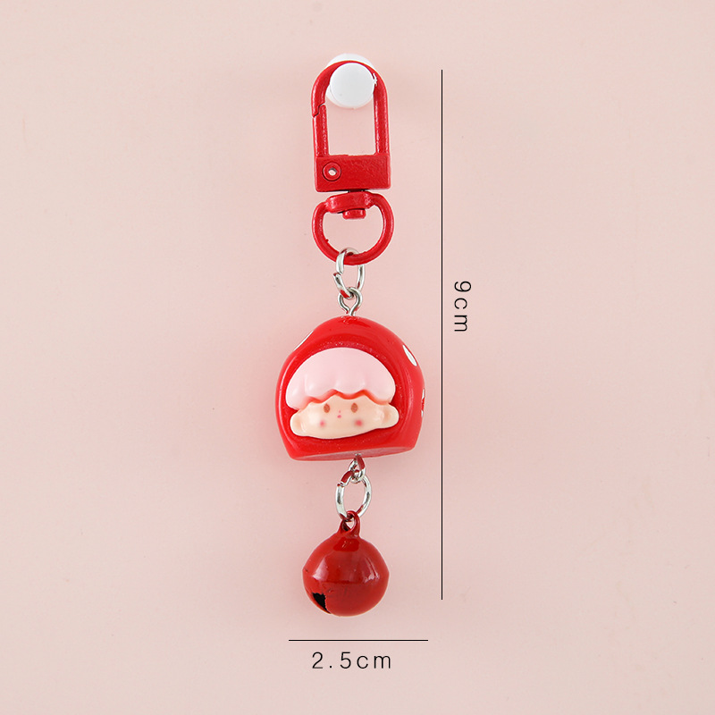 과일 아조 걸 키링/딸랑이 [딸기]