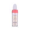 Highlighter, brightening loose powder full body, natural pink rostometer for contouring, three dimensional makeup primer