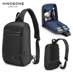 Jinshengs 新しい TSA 税関ロックビジネス軽量ショルダークロスボディバックパック 13inch メンズサイクリングバッグチェストバッグ
