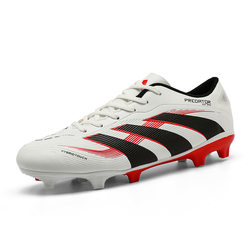 2025 nuevos zapatos de fútbol transfronterizos de clavos largos y bajos zapatos de entrenamiento para adolescentes para hombres y mujeres SCOOER SHOES