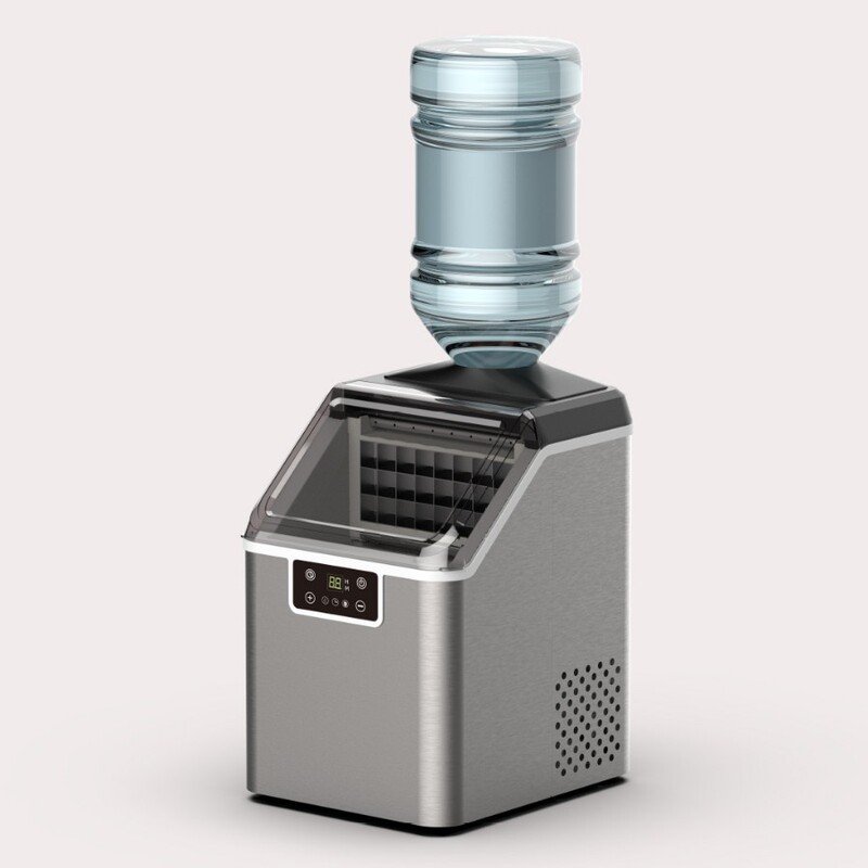Cross-Border Small Ice Machine Smart Home Small Dormitory Desktop Bar Drink Fully Automatic Ice Cube Machine