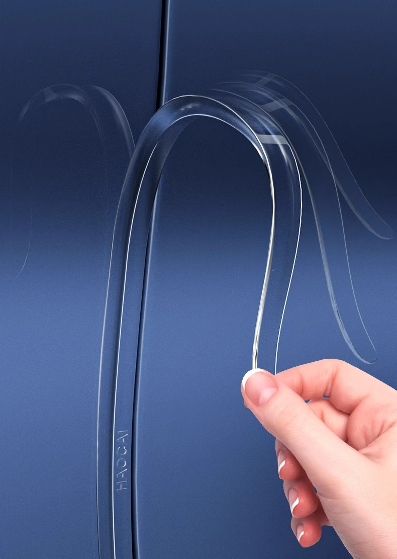 Car Door Anti-Collision Strip, Car Anti-Collision Strip Sticker, Protective Door Edge Anti-Scratch Strip, Bumper Anti-Scratch Strip, Invisible Adhesive Strip for Car Body