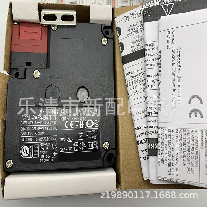 现货 D4NL-4HFG-B-B4S D4NL-1HFA D4NL-1HFG-B行程开关质保一年