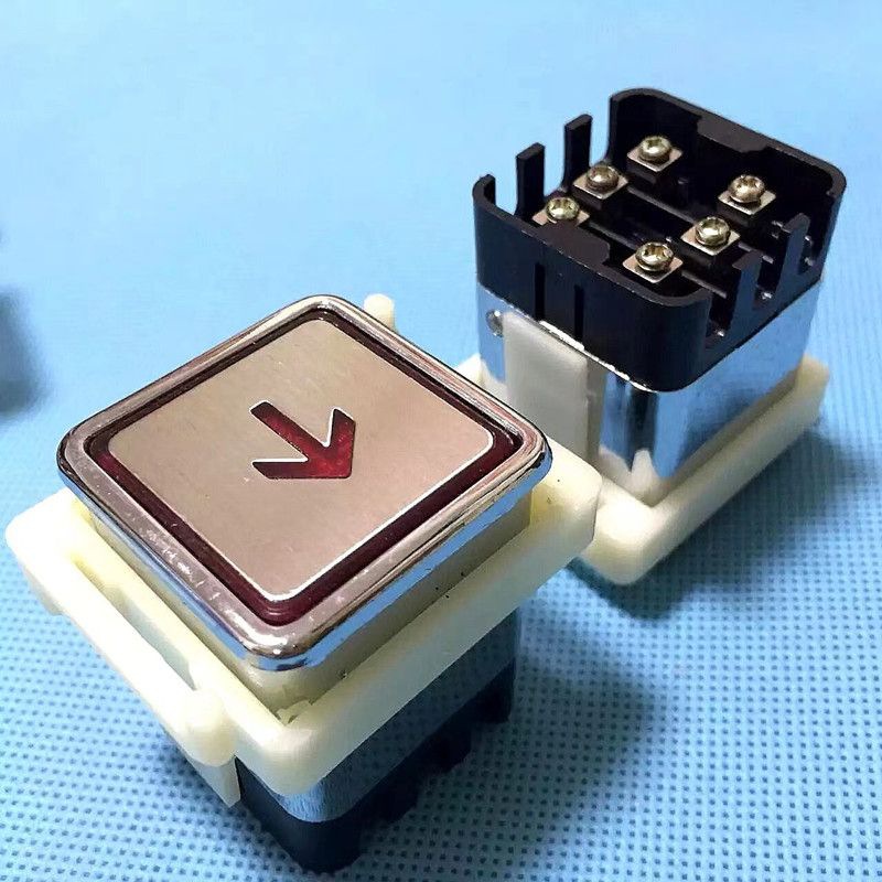 电梯按钮 方 电梯33*33方形按钮 VF-3按钮 电梯按钮外呼 方形按钮