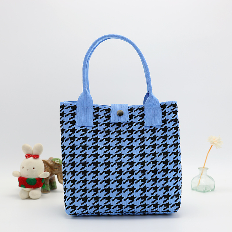Japón y Corea del Sur tejido bolsas de mano bolsas de viaje de gran capacidad bolsas de compras de chicas fabricantes de bolsas H al por mayor
