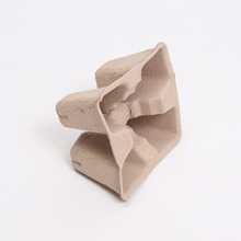 厂家供应红酒内衬包装用四连杯酒托浆纸酒托可降解纸浆模塑托