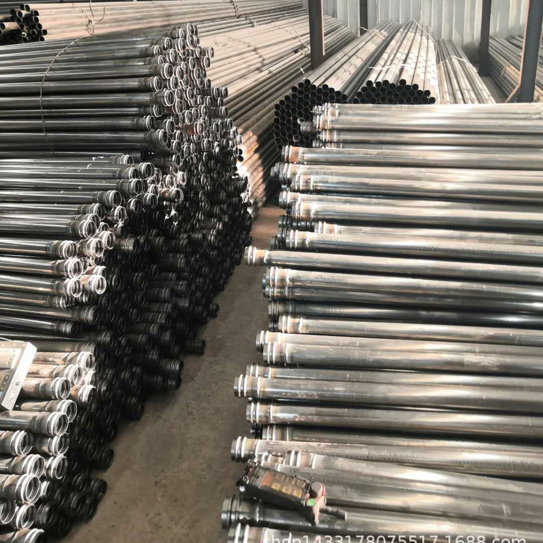 广安市50钳压式声测管 岳池县注浆管 武胜钢花管 生产批发 厂家