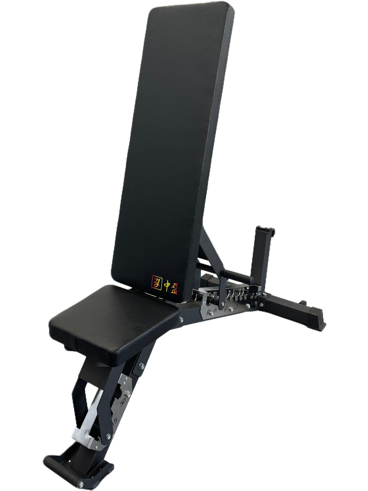 silla de ejercicios ajustable, taburete de empuje reclinado para pájaros comerciales profesionales multifuncionales, taburete reclinado para gimnasio