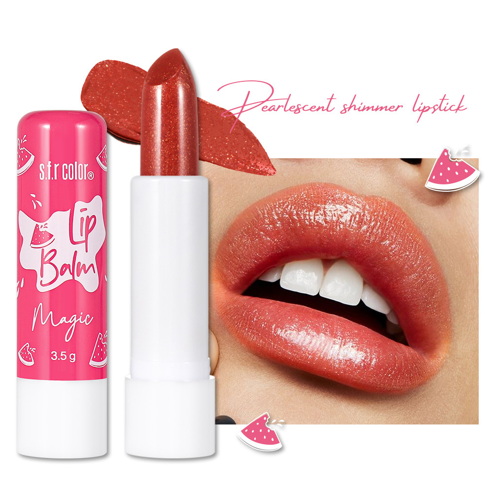 s.f.r color comercio exterior al por mayor nuevos productos Navidad atmósfera humectante brillante lápiz labial barato