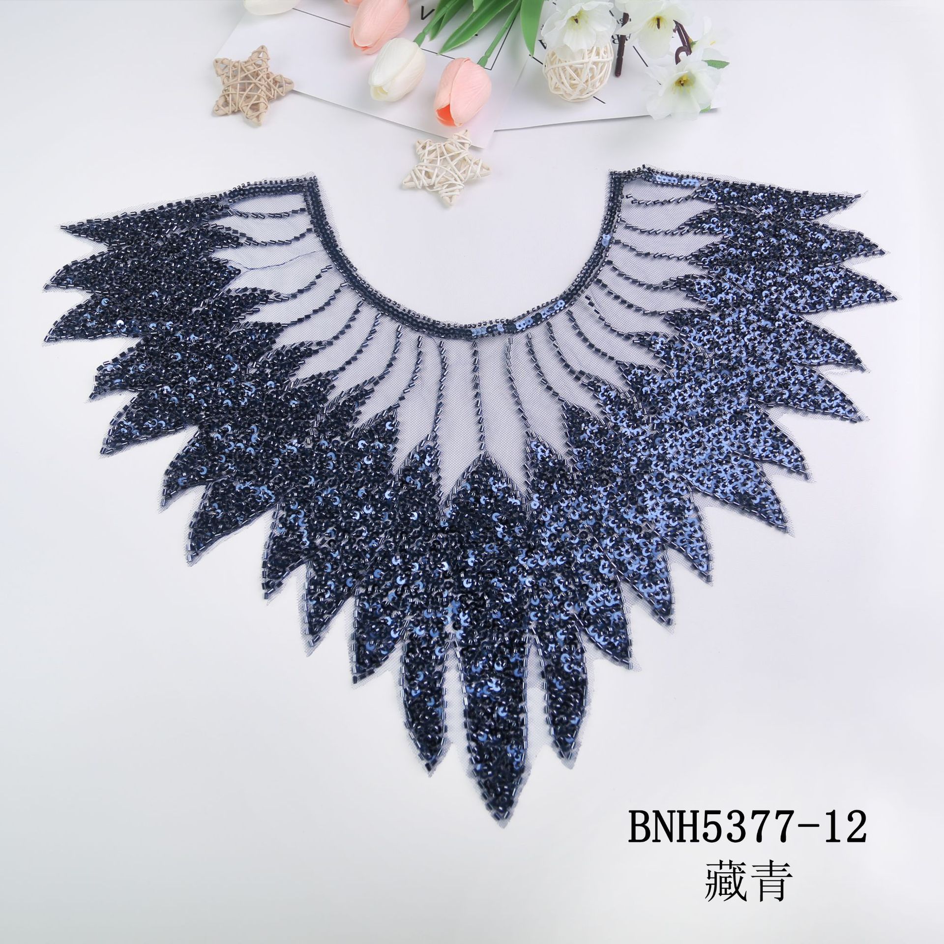 56*40cm 네이비 칼라