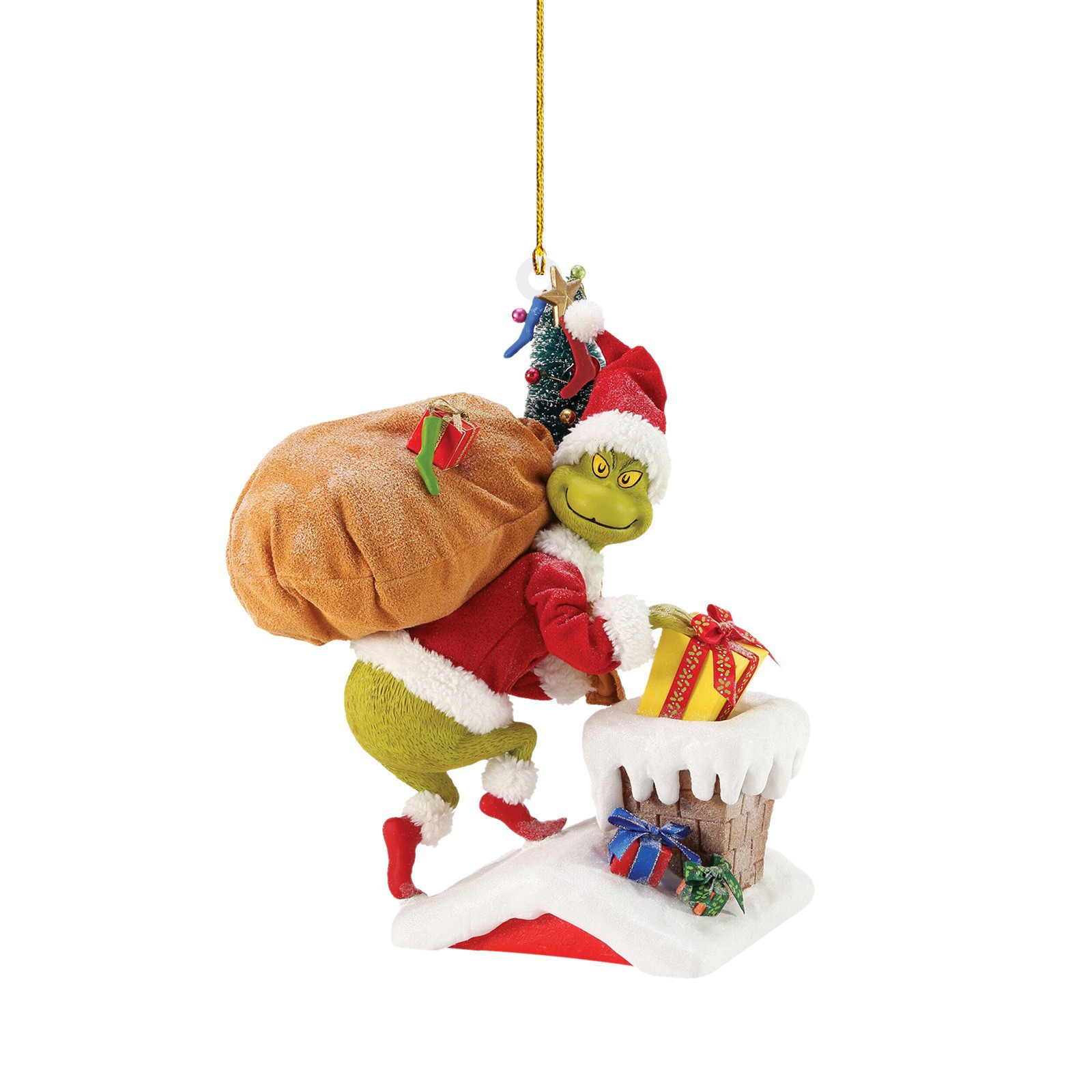 Colgante creativo de Navidad Grinch transfronterizo decoraciones para árboles de Navidad colgante de acrílico
