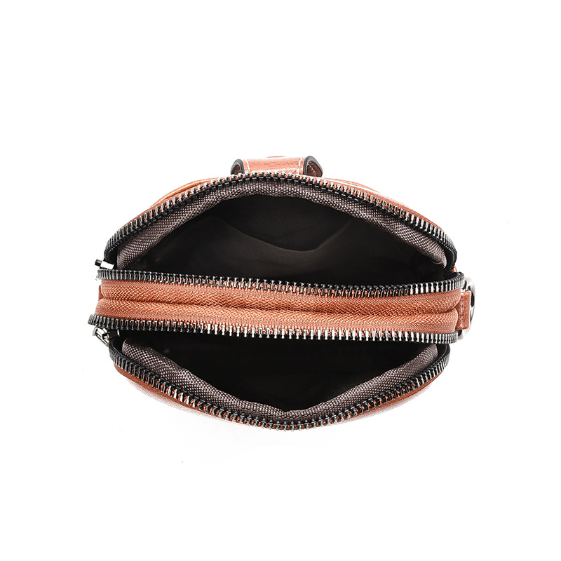 Borsa a tracolla retro in vera pelle da donna piccola e moderna_voghion.com