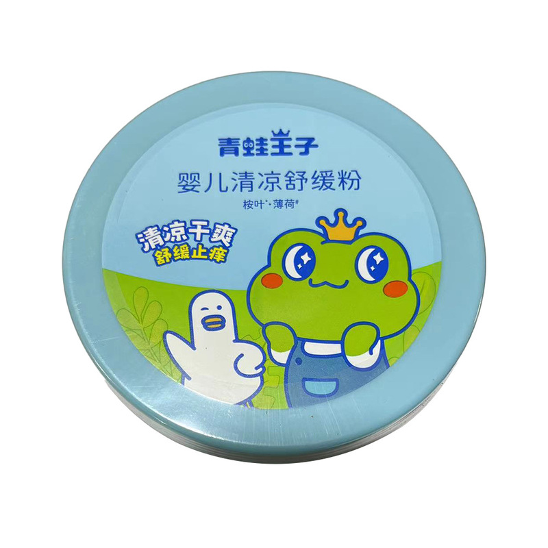 24時間以内にカエルの王子爽やかな赤ちゃんのあせも粉を出す夏の首の汗140g|undefined