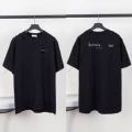 Black ready-to-wear hole letter logo print 10