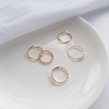 Fashionable ring for beloved, brand set suitable for men and women, internet celebrity, on index finger