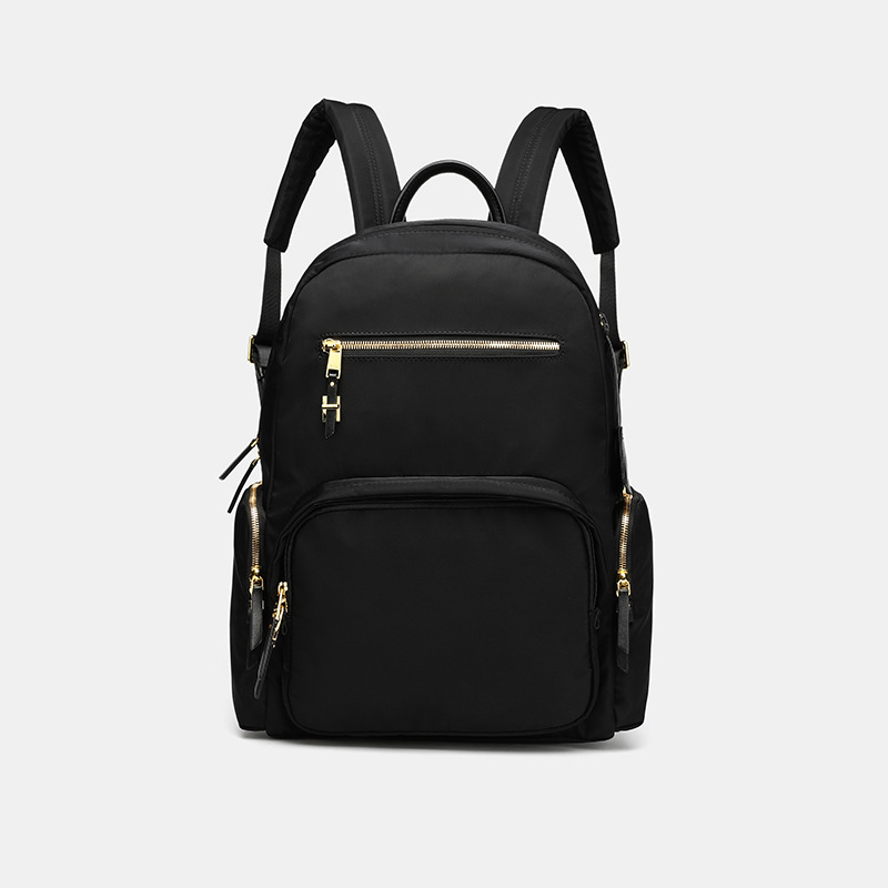 Women's Lightweight Nylon Backpack, Large Capacity Casual Computer Bag, Waterproof Travel Lightweight School Bag, Versatile