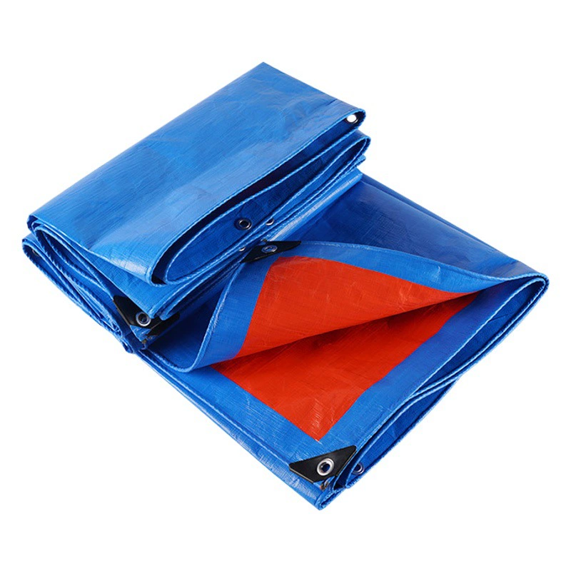 Производитель оптовый наружный оттенок утолщенный дождевая ткань водонепроницаемый солнцезащитный крем pe брезент пластиковый тканый грузовик