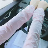 Солнцезащитные рукава из ледяного шелка больших размеров для мужчин и женщин, летний солнцезащитный козырек, длинные, свободные, дышащие, ультратонкие.