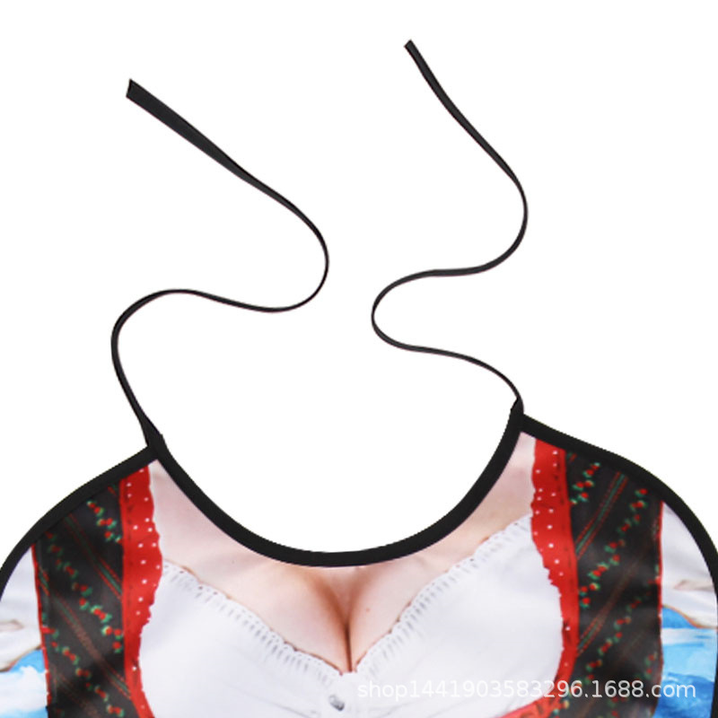 Fabricante en stock suministro adulto babero personalidad creativa divertido Reunión Anual partido spoof props olla caliente tienda invitado