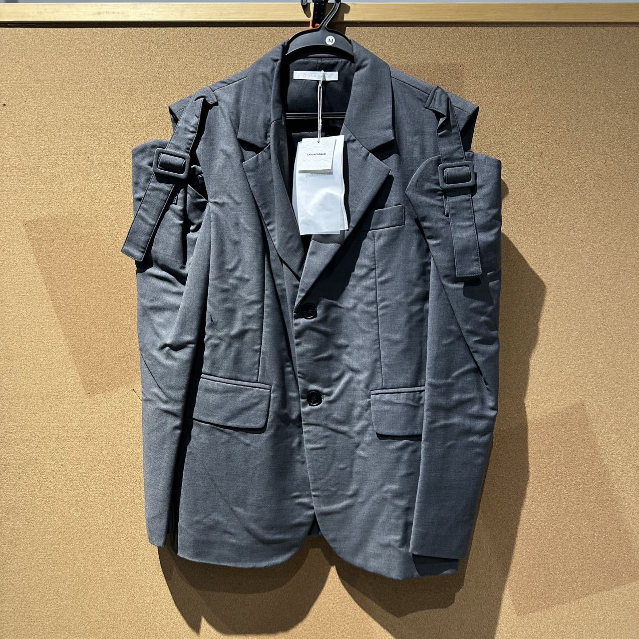 MTL ropa de hombre | 20250328 chaqueta de traje casual de primavera bolso de la suerte opcional [tamaño M sin devolución ni cambio]