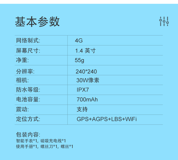Cross-border D31 children's smartwatch with phone, 4G video call, GPS positioning, photo-taking, waterproof, foreign languages and multiple languages undefined