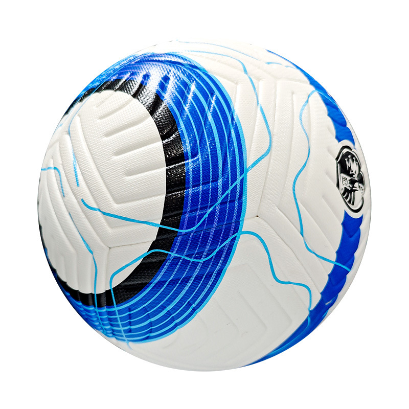 Balón de Fútbol Personalizado de la Copa de Europa, Tamaño 5 y 4, PVC Cosido a Máquina, Cuero PU, Venta Directa de Fábrica, Balón de Fútbol Infantil Transfronterizo