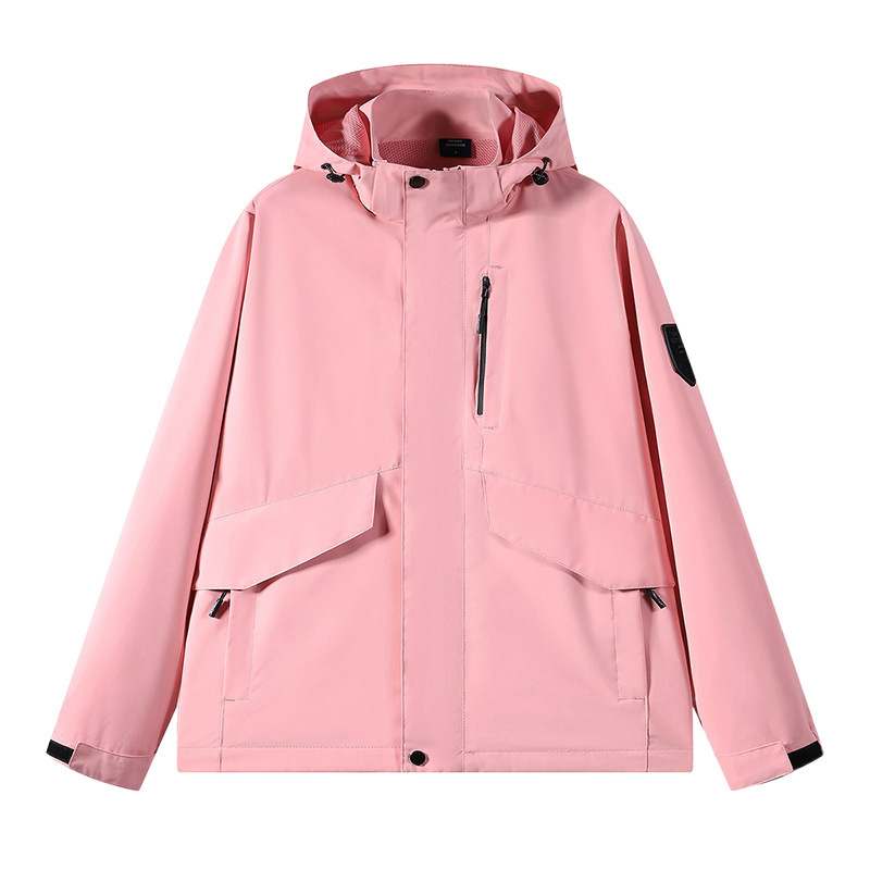 Chaqueta deportiva para hombres 2024 primavera nueva moda casual vestir impermeable chaqueta al aire libre ropa de hombre