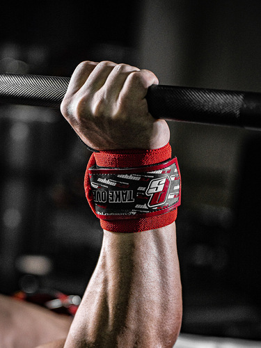 PROSUPPS Hyde Series Fitness Wrist Support Professional Exercise Assist Strap Bench Press Deadlift Wrist Support