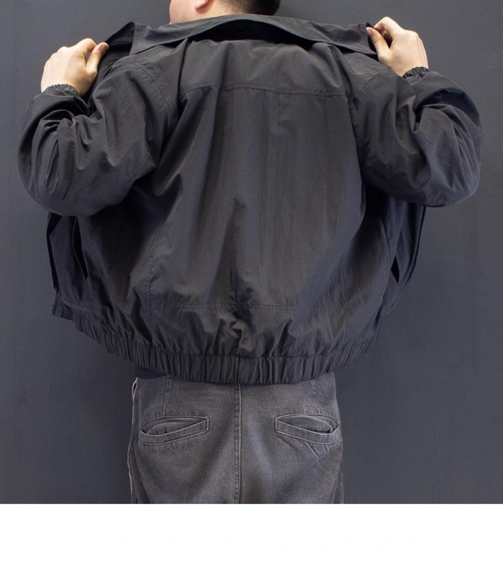 Purchase by Size Chart 2024 Spring and Autumn New Coat Brand Workwear Casual Jacket Trendy Versatile Men's Wear_voghion.com