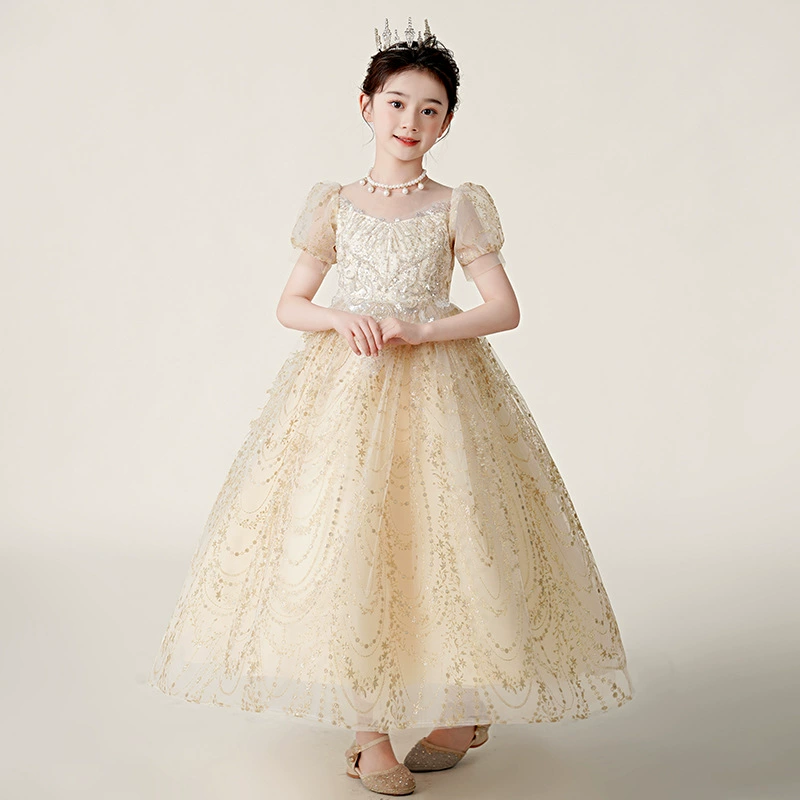Long skirt, girl's skirt, suit, small princess costume, western style